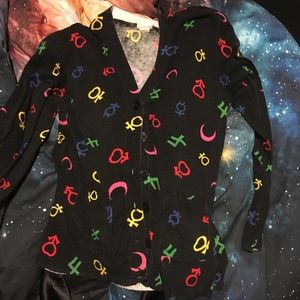 Sailor Moon Scout Symbol Cardigan